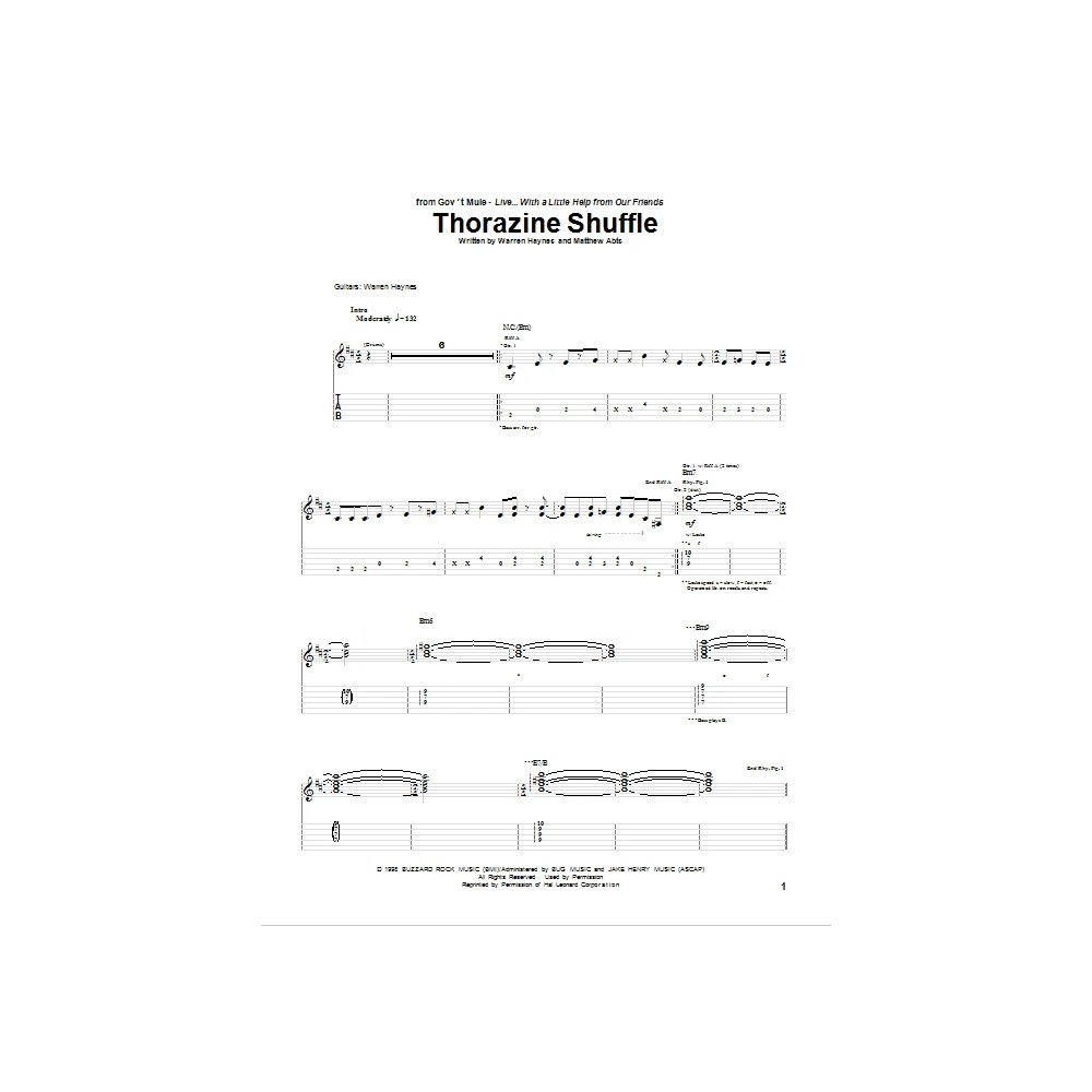 Thorazine Shuffle