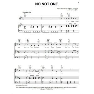 No Not One
