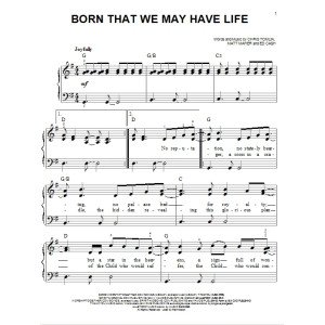 Born That We May Have Life