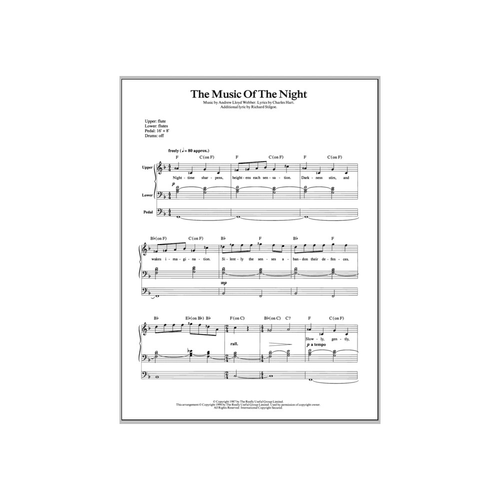 The Music Of The Night