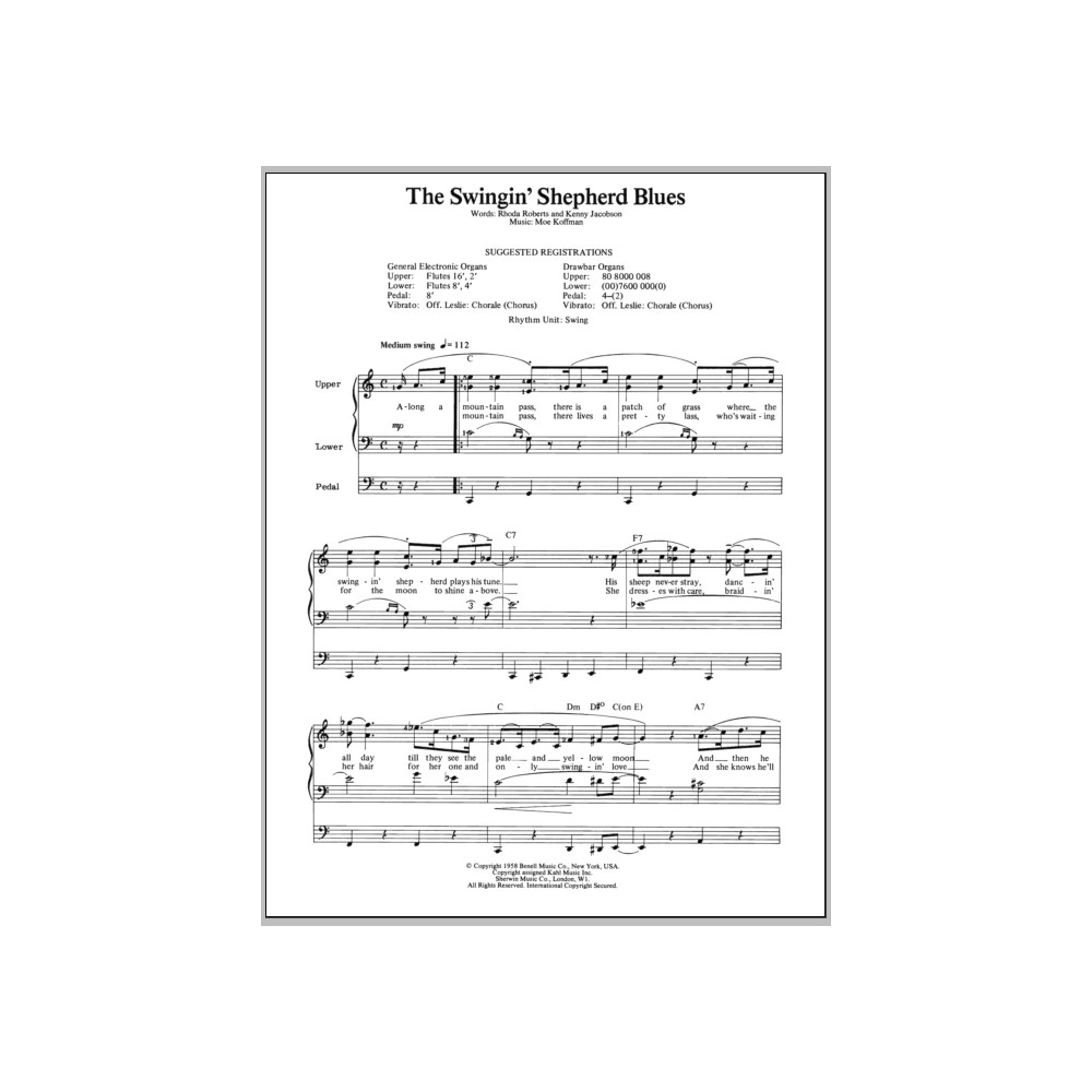 Swingin' Shepherd Blues