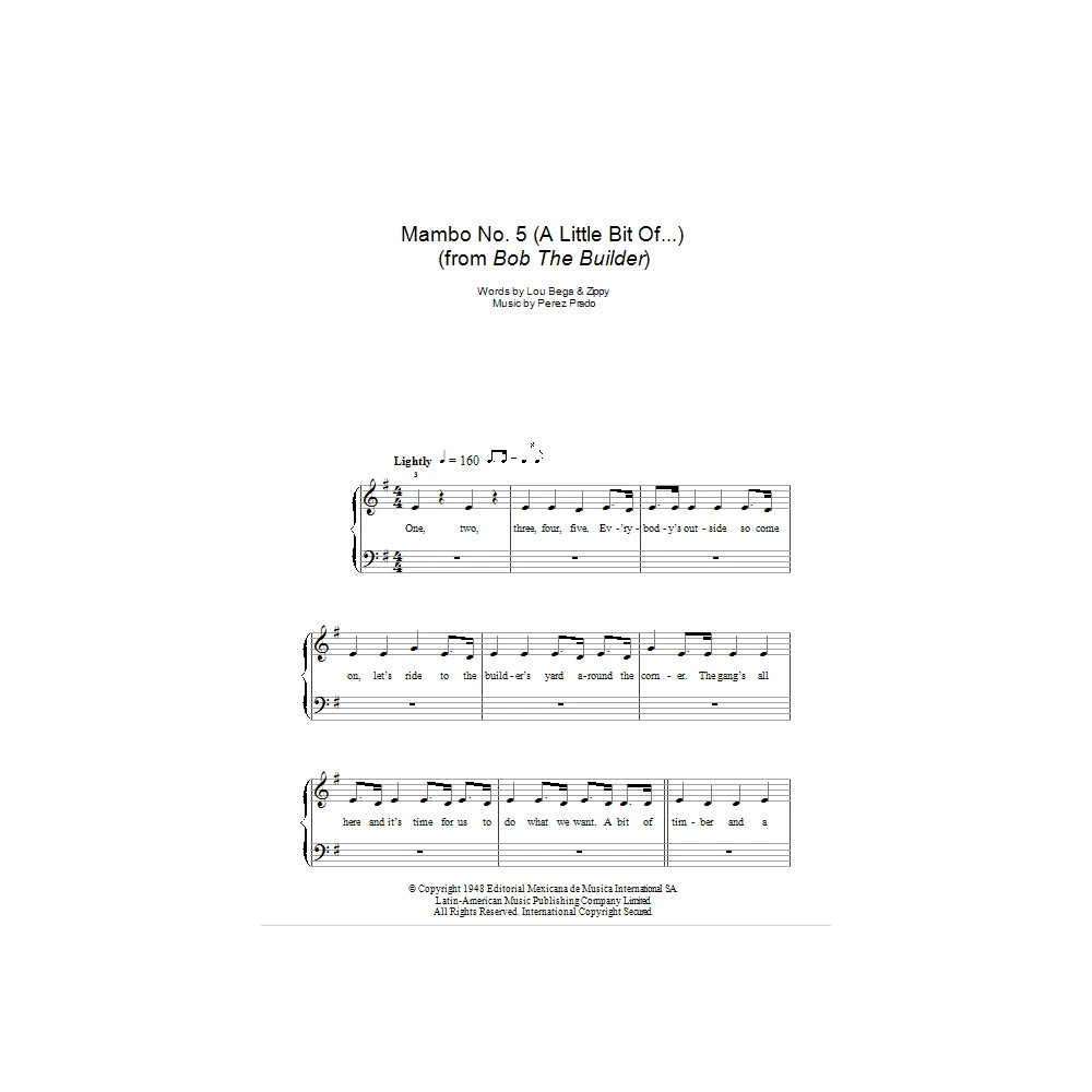 Mambo No. 5 (A Little Bit Of...)