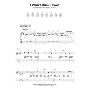 I Won't Back Down