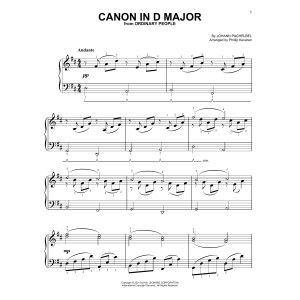 Kanon in D (arr. Phillip Keveren)