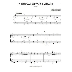Carnival Of The Animals (Finale) (from Fantasia 2000) (arr. Phillip Keveren)