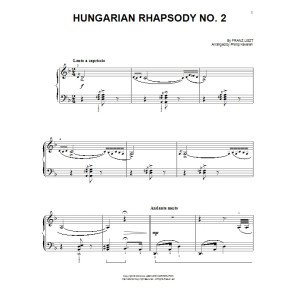 Hungarian Rhapsody No. 2 (from Who Framed Roger Rabbit) (arr. Phillip Keveren)