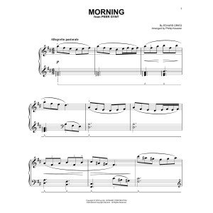 Morning (from Peer Gynt) (arr. Phillip Keveren)