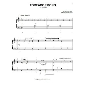 Toreador Song (from The Bad News Bears) (arr. Phillip Keveren)