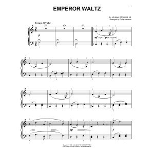 Emperor Waltz (arr. Phillip Keveren)
