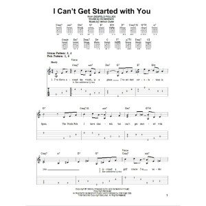 I Can't Get Started With You