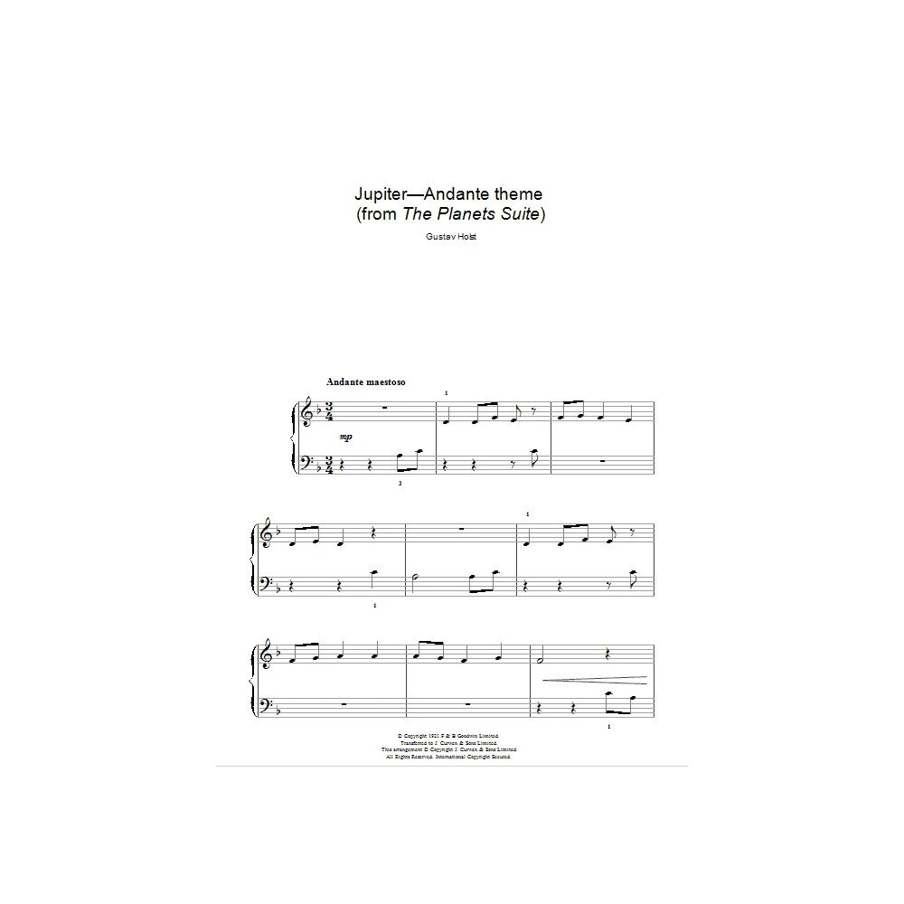 Jupiter (from The Planets Op. 32)