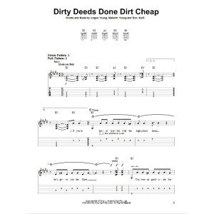 Dirty Deeds Done Dirt Cheap
