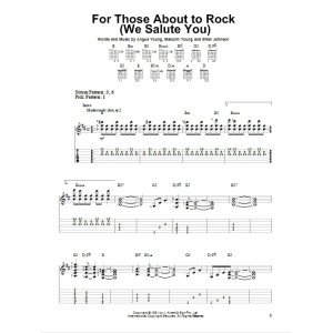 For Those About To Rock (We Salute You)