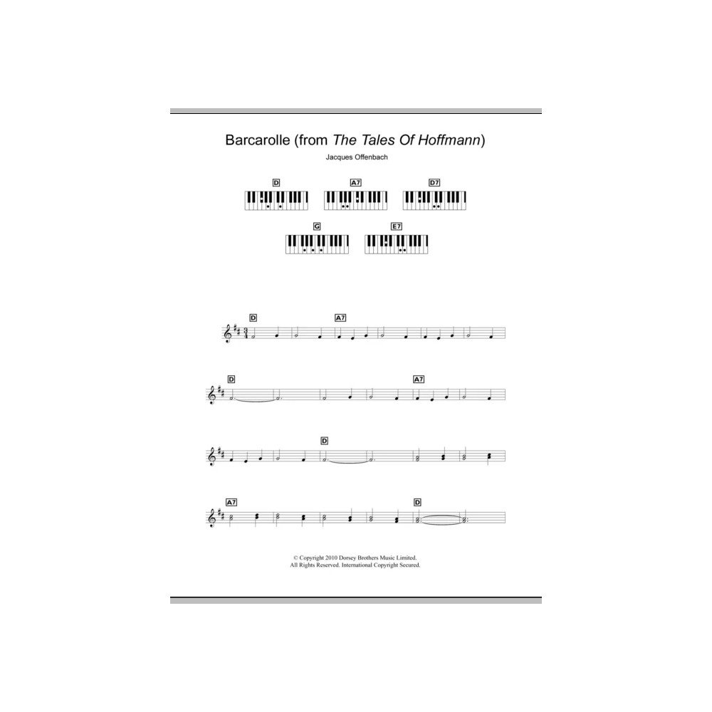 Barcarolle (from The Tales Of Hoffmann)
