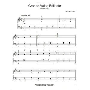 Grande Valse Brillante In A Minor, Op. 34, No. 1