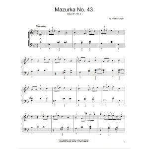 Mazurka Op. 67, Nr. 2
