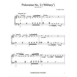 Polonaise Op. 40, Nr. 1