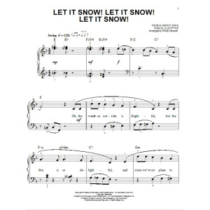 Let It Snow! Let It Snow! Let It Snow! [Jazz version] (arr. Phillip Keveren)