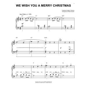 We Wish You A Merry Christmas [Jazz-Version] (arr. Phillip Keveren)