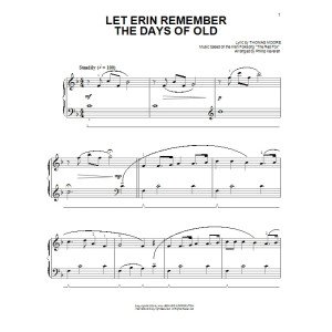 Let Erin Remember The Days Of Old (arr. Phillip Keveren)