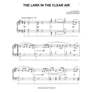 The Lark In The Clear Air (arr. Phillip Keveren)