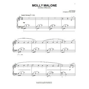 Molly Malone (Cockles & Mussels) (arr. Phillip Keveren)