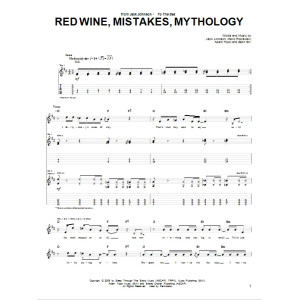 Red Wine, Mistakes, Mythology