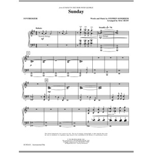 Sunday - Synthesizer