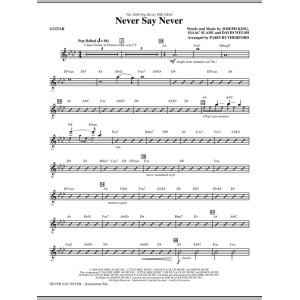Never Say Never - Gitarre