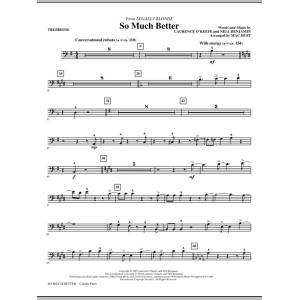 So Much Better (from Legally Blonde) - Trombone