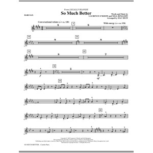 So Much Better (from Legally Blonde) - Baritone Sax