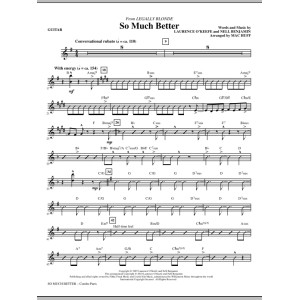 So Much Better (aus Legally Blonde) - Gitarre