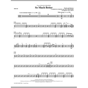 So Much Better (from Legally Blonde) - Drums