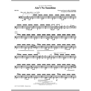 Ain't No Sunshine - Drums