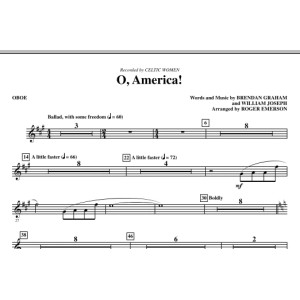 O, America - Oboe