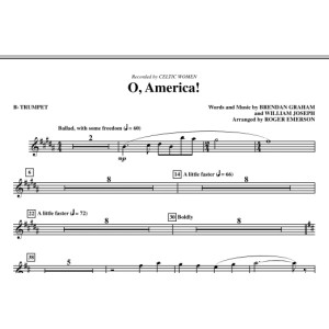 O, America - Bb Trumpet
