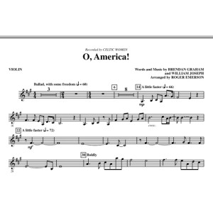 O, America - Violin