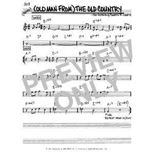 (Old Man From) The Old Country