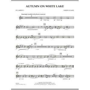 Autumn On White Lake - Bb Clarinet 2