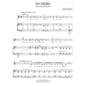 No More (from Into The Woods)