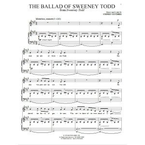The Ballad Of Sweeney Todd