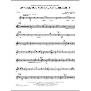 Avatar Soundtrack Highlights - F Horn 1