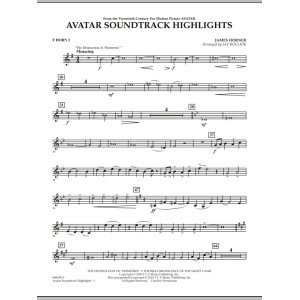 Avatar Soundtrack Highlights - F Horn 2