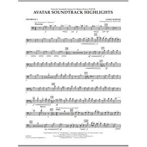 Avatar Soundtrack Highlights - Trombone 1