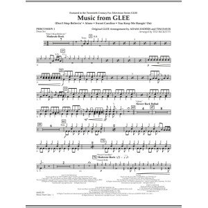 Music from Glee - Percussion 1