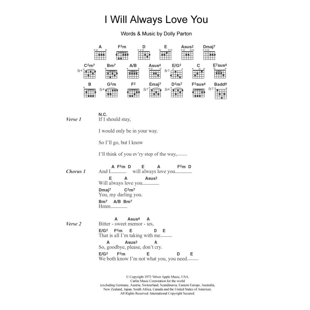 I Will Always Love You