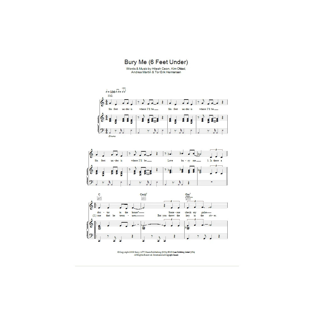 Bury Me (6 Feet Under)