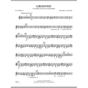 Groovee! - Bb Klarinette 1