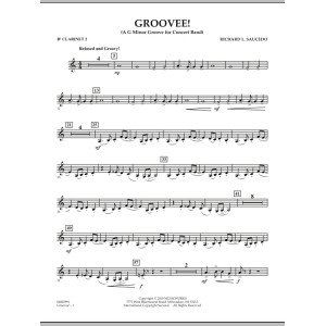 Groovee! - Bb Clarinet 2