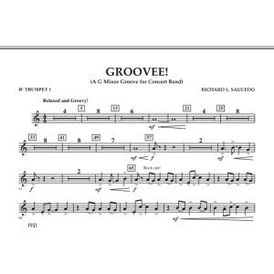 Groovee! - Bb Trumpet 1